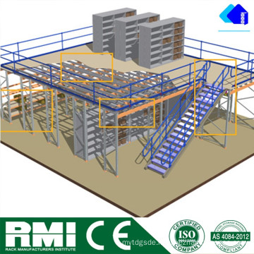 Multi- layer Heavy Duty Mezzanine Rack System